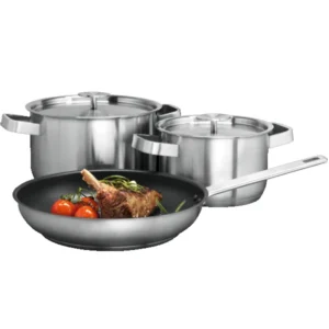 CONJUNTO 2 PANELAS E 1 FRIGIDEIRA AEG - A3SS