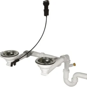 SIFÃO C/VALVULA AUTOMATICA DUPLO RODI - 0221111