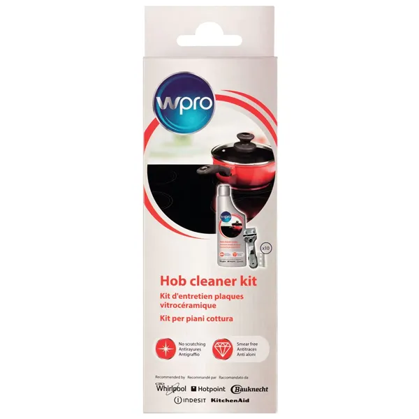 KIT LIMPEZA P/ PLACAS DE INDUÇÃO E VITRO WPRO - KVC015