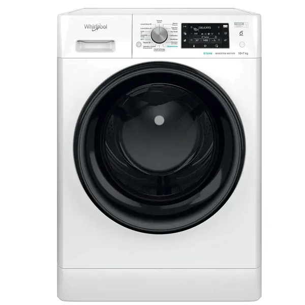 MÁQUINA DE LAVAR E SECAR ROUPA WHIRLPOOL - FFWDD 1074489 BV SPT